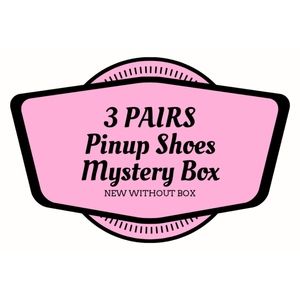 3 Pairs Mystery Box Pin Up Shoes